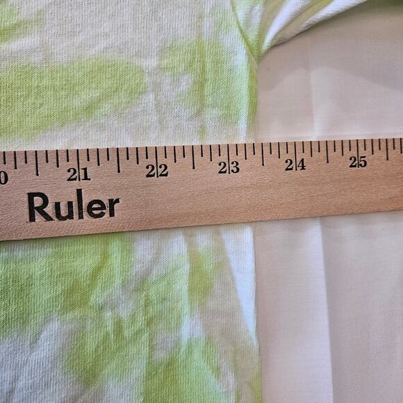 D.A.R.E. DARE Tie Dye Inspirational Short Sleeve Green White Purple Tee Size XL - Picture 5 of 6